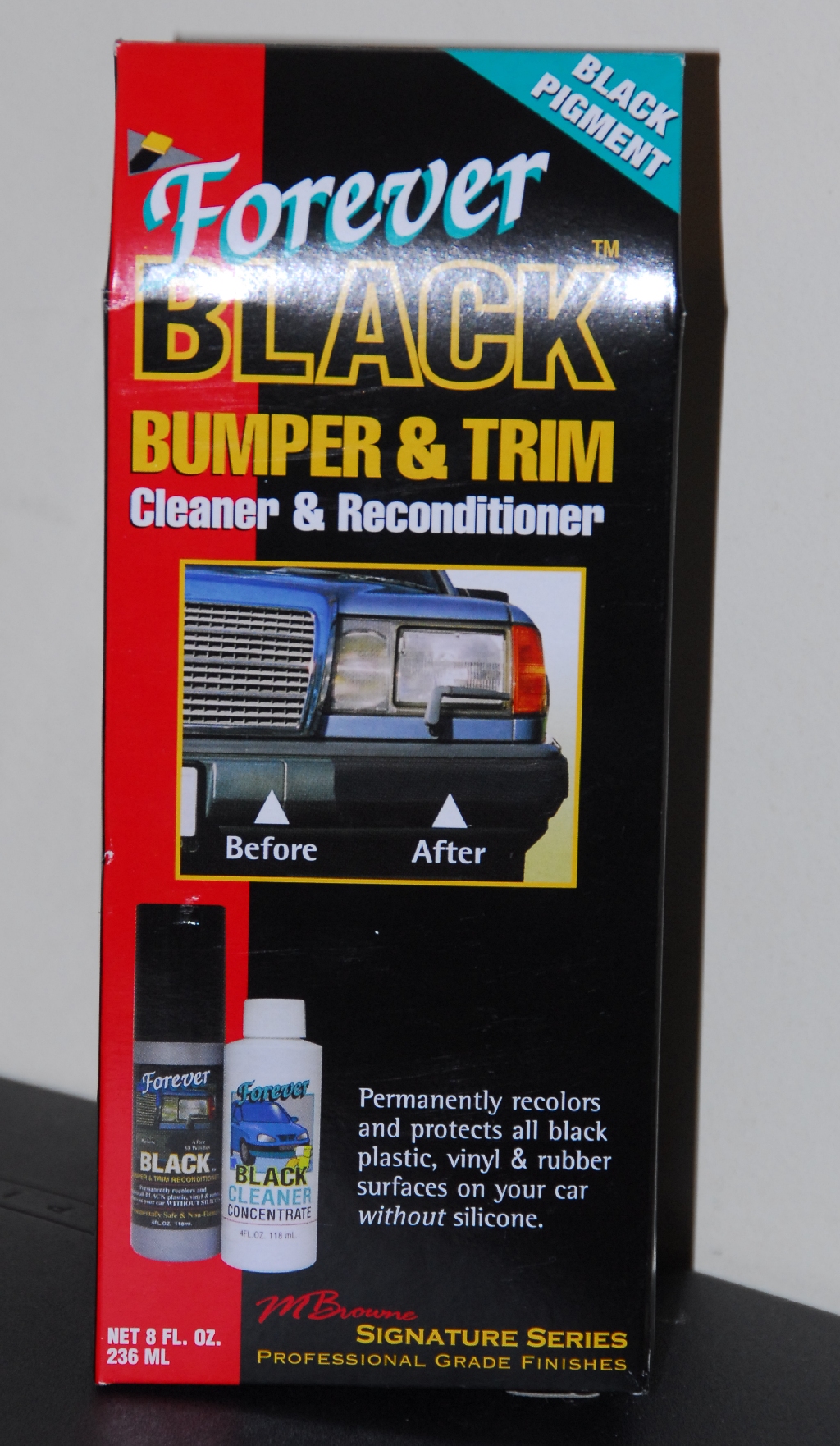 Forever Black Bumper & Plastic Trim Dye Kit